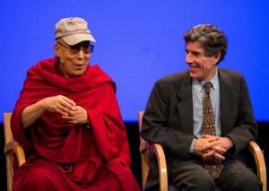 The Dalai Lama and Richard Davison, 2016