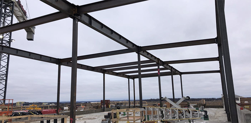 Penthouse Structural Steel
