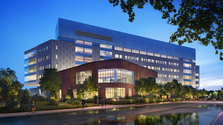 An artist’s rendering of the new UW College of Engineering building.